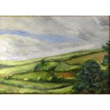 Martin Clark (South East Cornwall Artist), signed oil on canvas 'Morning Light' together with