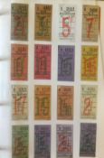 Interesting album of approx 780 omnibus and other transport tickets from WWI