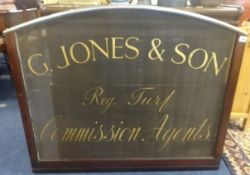 Shop sign, G. Jones & Son