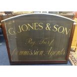 Shop sign, G. Jones & Son