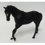 Beswick figure, Black Beauty no. 2466, black matt, 18cm