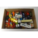 Matchbox, approx 35 diecast models and a box of assorted other models