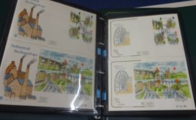 Three mixed albums of First Day Covers.