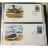 Three small albums of Flora and Fauna of The World First Day Covers