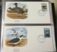 Three small albums of Flora and Fauna of The World First Day Covers