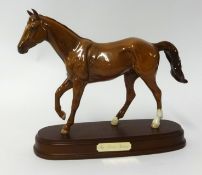 Royal Doulton 'My First Horse' on stand, height 22cm.