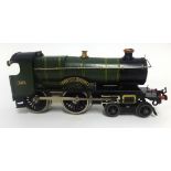 Hornby Gauge 0 clockwork GW No.2 special locomotive 'County of Bedford' (1936-40), clockwork