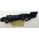 Pre-War diecast model Britain's Bluebird Land Speed Record Car,