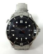 Omega, Seamaster, James Bond 007 stainless steel wristwatch, model professional co-axial