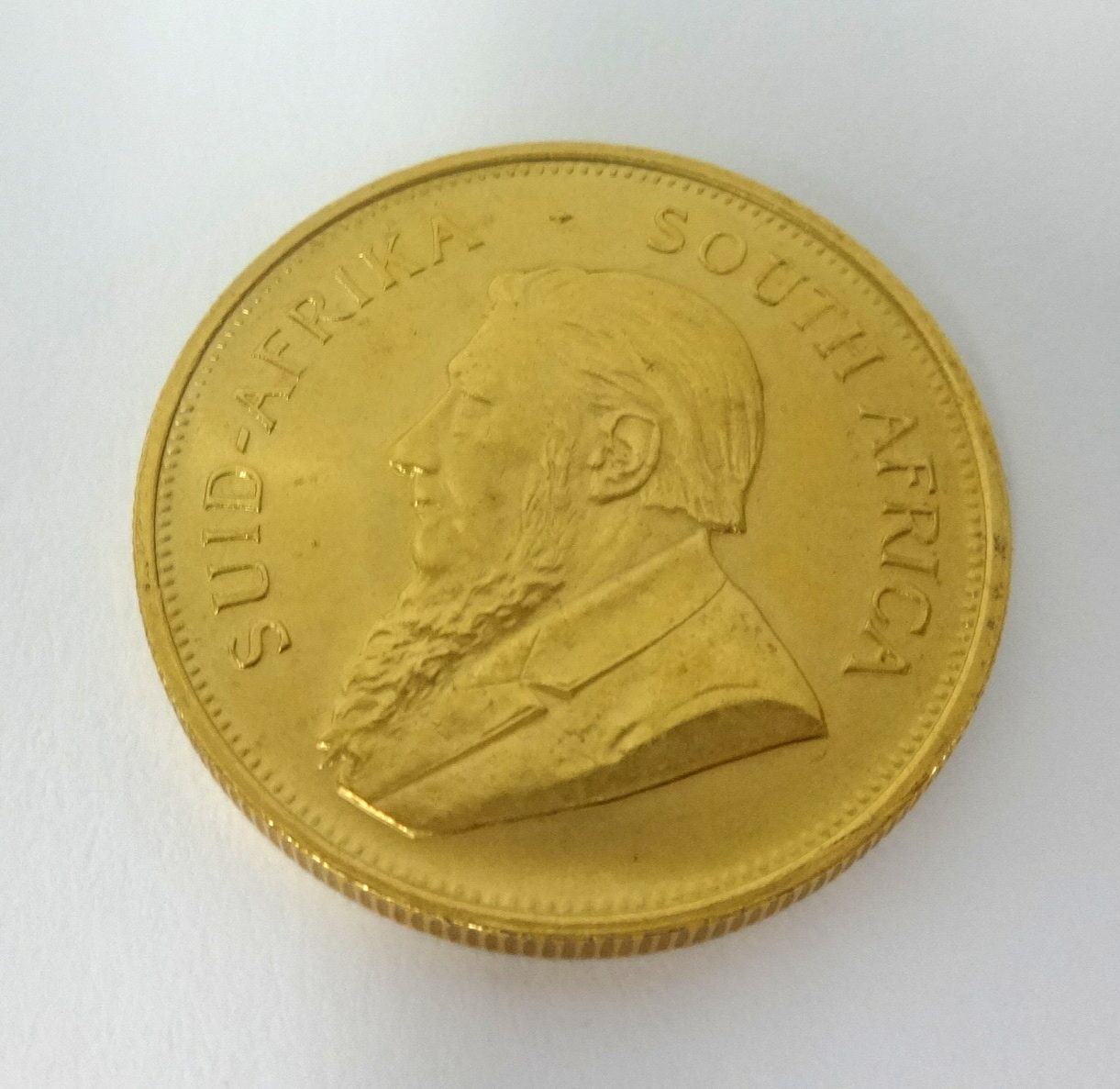 A 1974 gold Krugerrand.