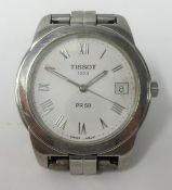 Tissot, a gents PR50 stainless steel wristwatch back plate No.1853 14941.
