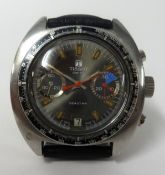 Tissot, Seastar, a gents stainless steel chronograph wristwatch.