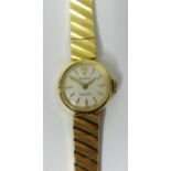 An 18ct ladies Rolex approx 23gms, with original box.