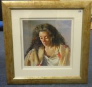 Robert Lenkiewicz (1941-2002) signed limited edition print 'Study of Anna',