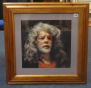 Robert Lenkiewicz (1941-2002) signed limited edition print 'Self Portrait', number 35/450.