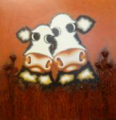 Caroline Shotton (born 1973-),'From Me to Moo' number 43 from a limited edition of 195,