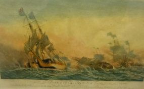 A collection of marine art including Howard Wyllie a pair of signed prints