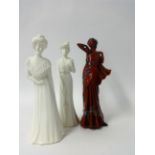 Doulton, a flambé figurine, 2002, HN3683 'Eastern Grace', modelled by P.Parsons, 1365/2500,