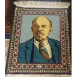 An Azerbaijan rug another rug, 138cm x 89cm, 142cm x 84cm, also a small portrait rug.