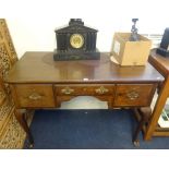 A 19th century mahogany low boy / dressing table.