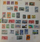 Two albums of stamps including Foreign and Colonial.