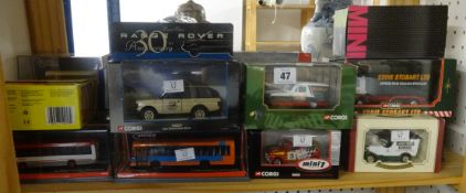 Various diecast models including Eddie Stobart and Corgi etc. Approx 25
