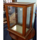 A table top display cabinet.