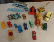 Twenty dicast model cars