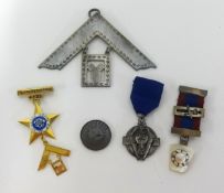 Bertram Blight Plymouth Hoe Lodge No 4235, a collection of Masonic Medals including a 9ct gold Medal
