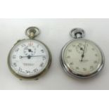 A Sekonda 15 jewel stop watch and a Armstrong stopwatch (2).