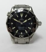 Omega, gents Seamaster Professional wristwatch, boxed.