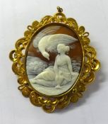 A 19th Century cameo brooch