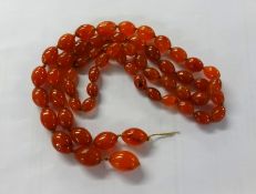 Cornelian necklace