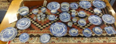Extensive Italian Copeland Spode dinner service, approx 70 pieces of various ages.
