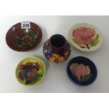 Small collection of Moorcroft (5)