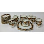 Early 20th century Kensington gilt and patterned tea set.