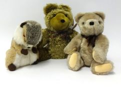 Three bears including Merrythought 'Squirrel' etc. (3)