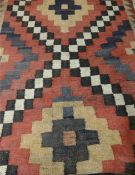 An old kilim rug.