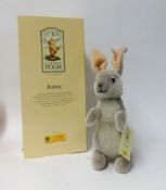 Steiff Disney Winnie the Pooh rabbit, mohair, height 35cm, limited edition 5000, boxed with outer