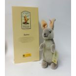 Steiff Disney Winnie the Pooh rabbit, mohair, height 35cm, limited edition 5000, boxed with outer