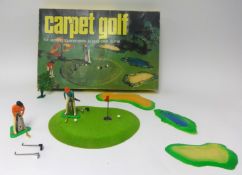 A 1970's Turner Research Carpet Golf Game, in original box.