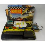 Scalextric Set 80, boxed and a quantity of accessories.