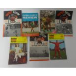 Collection of various football programmes including Plymouth Argyle and 1960's, 1950's seasons