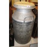 ALUMINIUM MILK CHURN