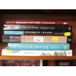 SIX POTTERY AND CERAMIC REFERENCE BOOKS