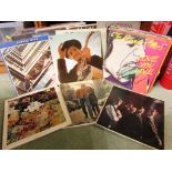 SELECTION OF LP RECORDS INCLUDING BOB DYLAN, CAT STEVENS AND OTHERS (A/F)