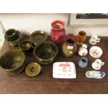 ASSORTED PRINKNASH POTTERY AND OTHER DECORATIVE CHINA