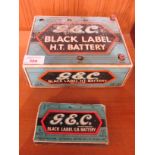 TWO GENERAL ELECTRIC COMPANY VINTAGE BATTERIES