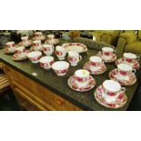 QUANTITY OF ROYAL ALBERT 'OLD ENGLISH ROSE' TEA WARE