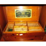 DAY, SON & HEWITT'S STOCKBREEDERS MEDICINE CHEST (NO CONTENTS)